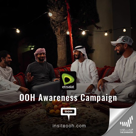 Etisalat Lights Up UAE's Billboards with its Continuing "Together Matters" Campaign