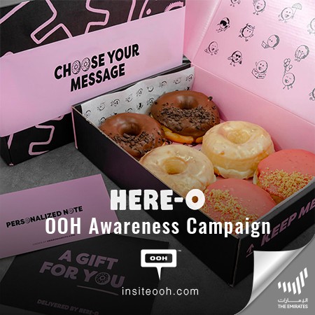 Online Donuts! Yes, Dubai’s billboards Calling to Order Here-O Donuts