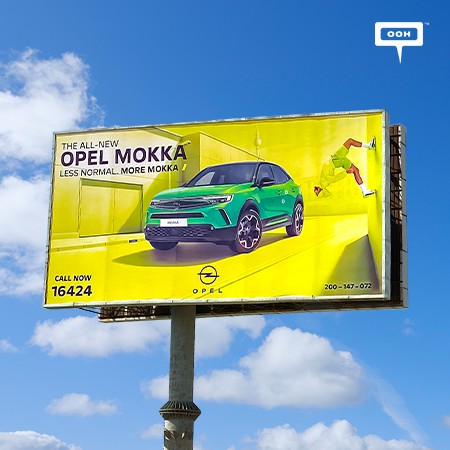 Al Mansour Automotive Kicks Off The All-New OPEL MOKKA 2022 on Cairo's Billboards