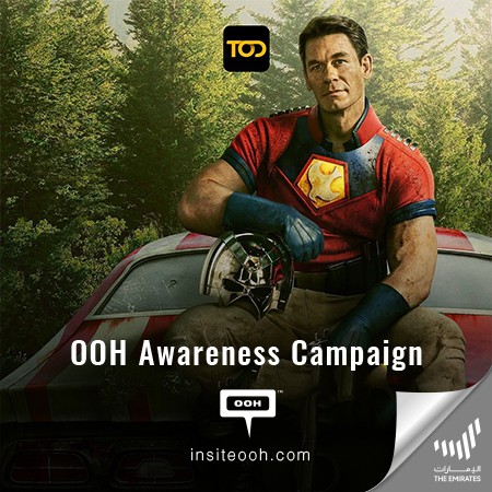 TOD Declares A New OOH Campaign Having People Covered With Whatever Movie Series They Need