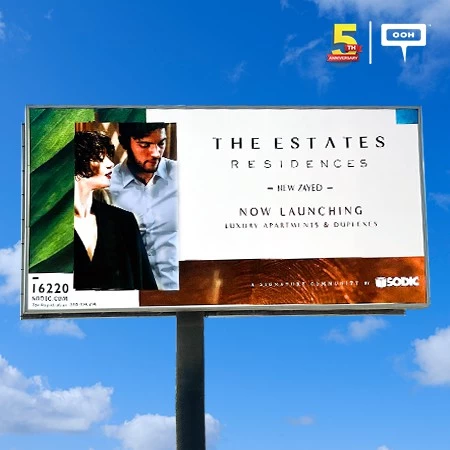 The Estates Launches Luxury, Top Tier Apartments & Duplexes in New Zayed on Cairo’s Billboards