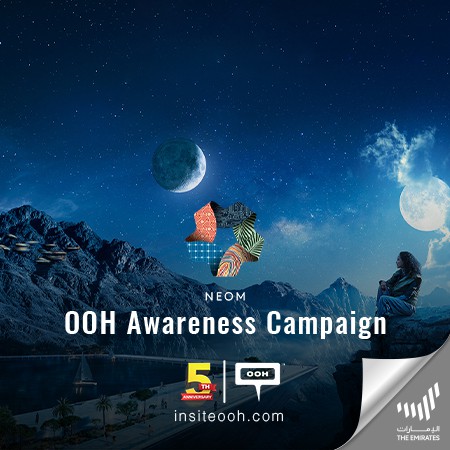 NEOM Ascends on Dubai’s OOH Scene Bringing a Journey to New Heights!