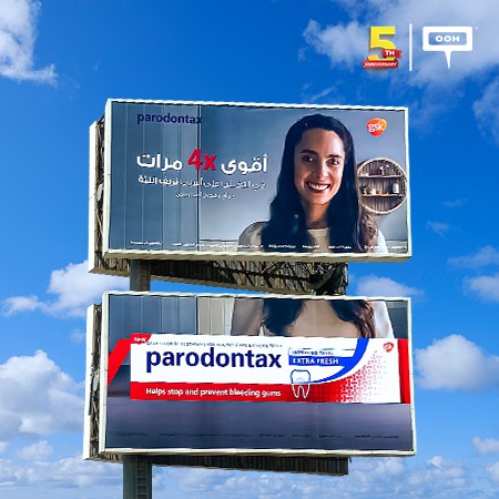 Parodontax Freshens Cairo’s Billboards with 4 Times the Effectiveness