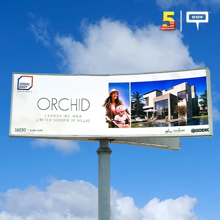 Sodic East Makes Its Debut On Cairos Billboards Launching Orchid Villas