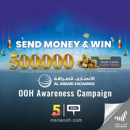 Al Ansari Exchange is Back on Dubai’s Billboards with Their “Send Money & Win” Campaign