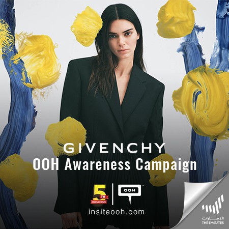 Kendall Jenner Shines in Givenchy's Spring/Summer 2022 Campaign on Dubai's OOH Scene