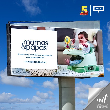 Mamas & Papas Vow to Trusted Baby Products and Services on UAE’s Billboards