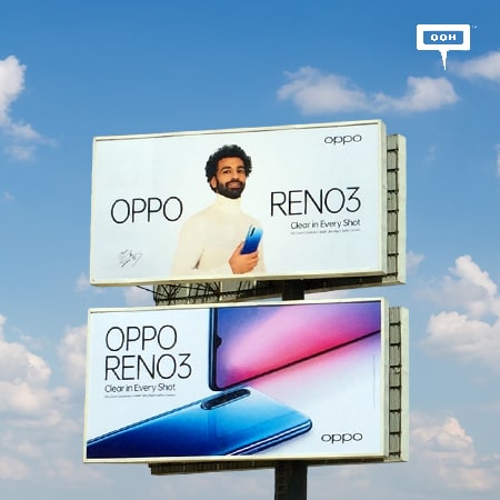 OPPO partners with Mo Salah to promote OPPO Reno3 on Cairo’s billboards