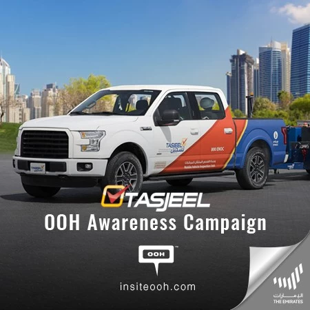 Tasjeel Mobile Vehicle Services Land On Dubai’s Billboards Taking All Responsibility