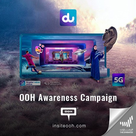 Du Welcomes the UAE to Unlimited National Data Power Plans on OOH Platforms