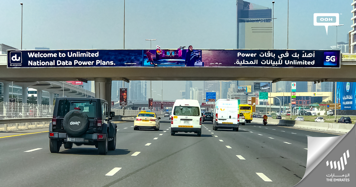 Du Welcomes the UAE to Unlimited National Data Power Plans on OOH ...