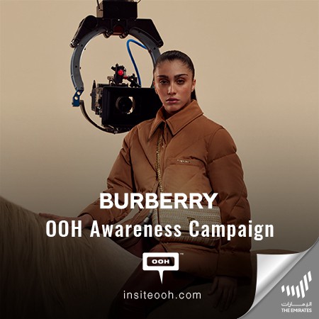 Burberry Returns to Dubai’s Billboards with Their Dazzling, Signature Lola Bags As Worn By Bella Hadid & Lourdes Leon