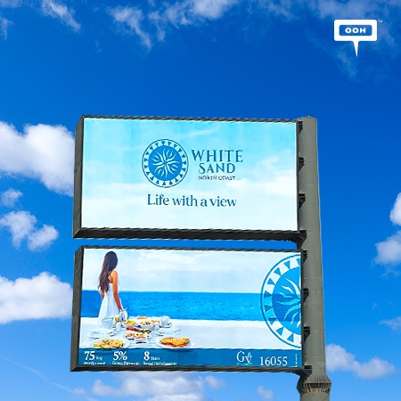 White Sand North Coast Offers a ‘Life With a View’ on Cairo’s Billboards