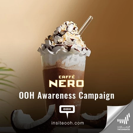 Nero Cafe Refreshens UAE’s OOH Arena With This Summer’s New Exquisite Flavors