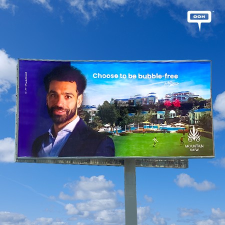 Mohamed Salah Chooses to be Bubble-Free and Invites Cairo’s OOH Audiences To Do the Same With Mountain View