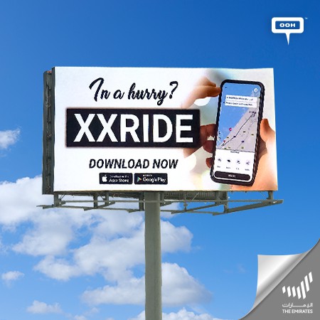 “Are You in a Hurry?” XXRIDE Is Going to Save You Some Time on Dubai Billboard Campaign