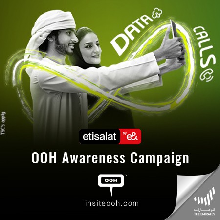 Etisalat By e& Unveils Their Freedom Plans on Dubai’s Billboards Offering Unlimited Local Data & Calls
