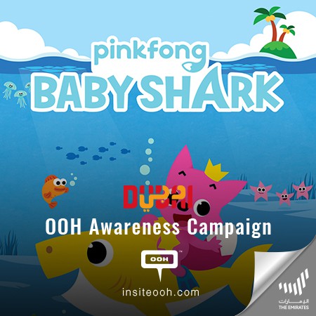 We Just Remembered we Have a Fin-Tastic Adventure to Attend. Thanks for the Reminder, UAE OOH Campaign!