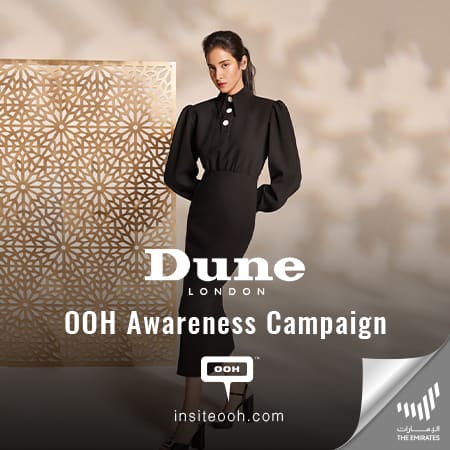 Dune London Takes Over Dubai’s OOH Scene to Release the Ravishing Shoes in Their Eid Collection