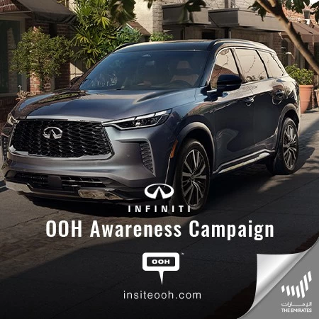 Infiniti’s 2022 All-New QX60 Conquers Dubai Outdoor Advertising Scene With Thrilling Die-Cuts!