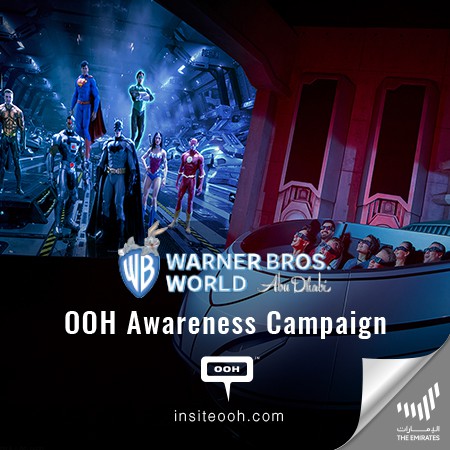 Warner Bros World Abu Dhabi Climbs UAE’s Billboards As The World’s Largest Indoor Theme Park