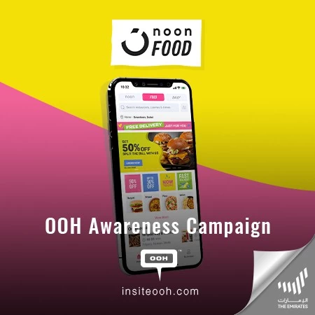 Indulge on Your Favorite Meals With Noon Food Covering Dubai’s OOH Scene