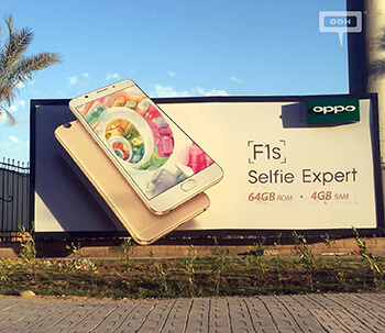 OPPO stands out with 3D mockup in its first appearance in 2017