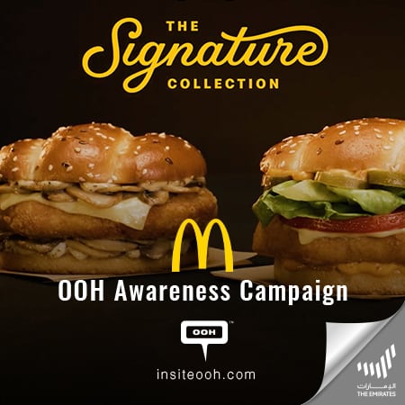 McDonald’s Spices Up UAE’s Prime OOH Spots With “The Signature Collection”