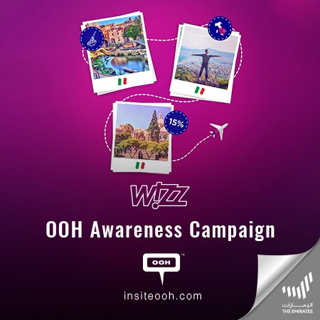 WIZZ Air Abu Dhabi Jets in with Unparalleled Travel Destinations on Dubai’s DOOH & OOH Platforms
