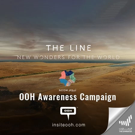 'NEOM' Unveils the City of the Future: THE LINE, on Dubai’s Outdoor Advertising Sitemap