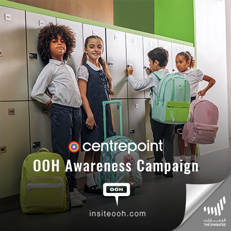 Shop Centrepoint Now for an Outfit “Made For School” Featured on UAE’s Outdoor Advertising Billboards