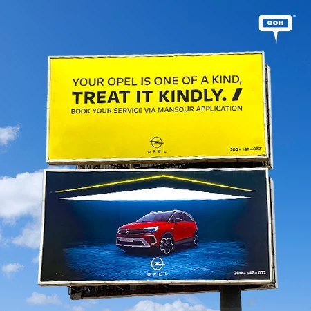 OPEL Embarks on Cairo’s Billboards, Boasting Their Unparalleled Car Services Via Al Mansour Automotive