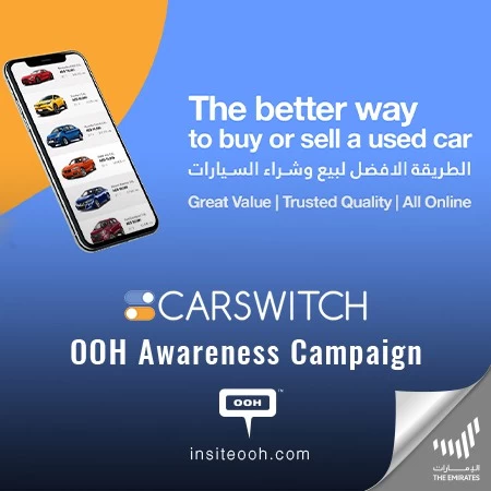 CARSWITCH Proves Its Existence in a 'Better Way’ on Dubai OOH Chart
