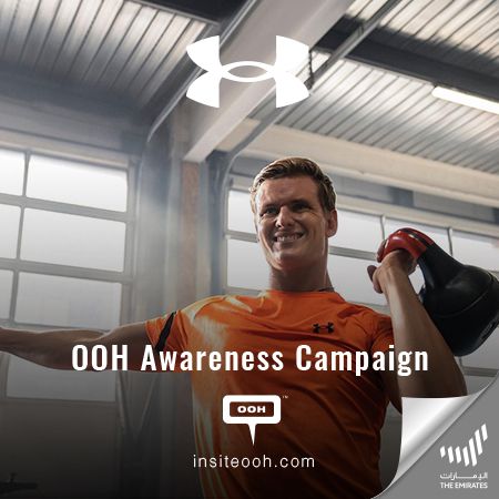 Under Armour Is Gearing Up UAE’s Billboards With a New Campaign Featuring Joshua and Schumacher
