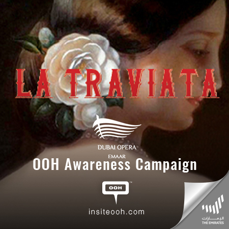 The Infamous Romeo & Juliette and The Tragic La Traviata Unfold on The Dubai Opera by EMAAR Upon Dubai’s DOOH