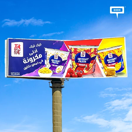 Stop Your Hunger in No-Time Thanks to Tik Tik Instant Meals, as Shown on Its OOH Campaign