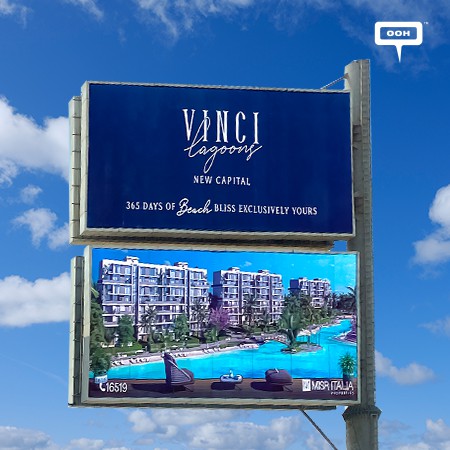 365 Days of Beach Bliss. Misr Italia Showcases Vinci Lagoons Using Out-of-Home Campaign