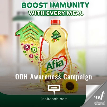 Afia The Immunity Booster Oil Escalates Its Way Through Dubai’s Outdoor Advertising Scene