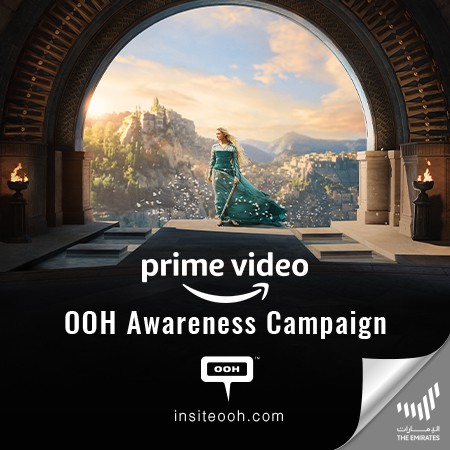 Prime Video Announces Globally the Debut of Their Newest Production, “The Rings of Power” on Dubai’s Billboards