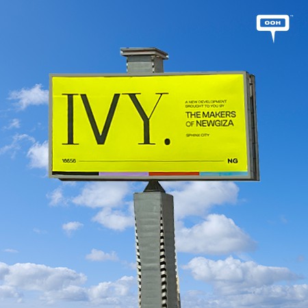 NEWGIZA Showcases Their Newest Project; IVY Using Out-Of-Home Billboards