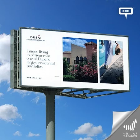 Care to Live in an Enhanced Living Experience? All at Dubai’s Asset Management Outdoor Scene Ad!