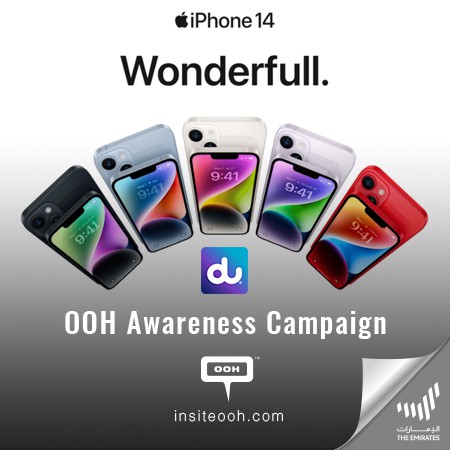 Get Your Hands on The New iPhone 14 Now with Du and Enjoy Free Unlimited Data via OOH
