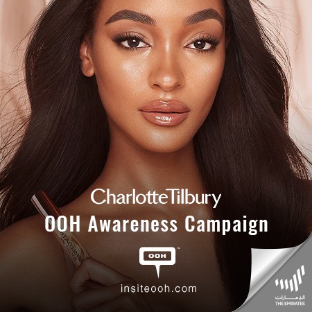 Charlotte Tilbury's "Beautiful Skin Radiant Concealer" Beautifies the Dubai Outdoor Advertising Scene