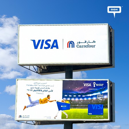 5 Football Enthusiasts Will Be Sent by Carrefour and Visa to FIFA World Cup Qatar 2022 on Cairo’s OOH Scene
