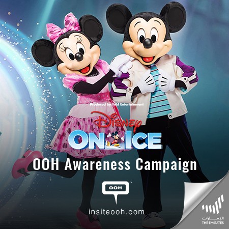 Take a Walk Down Memory Lane With Disney on Ice, Coming to Etihad Arena as Spotted on the UAE’s OOH!