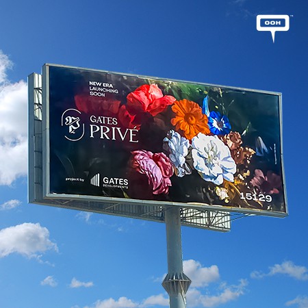Gates Developments’ Gates Privé Floral Billboards Promises a New Era to Be Launched Soon via OOH