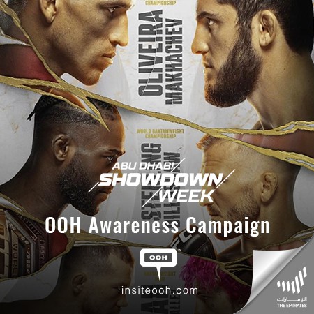 UFC 280 Takes off on Dubai’s DOOH Exhibiting the Long-Awaited Abu Dhabi Showdown Week Lineup