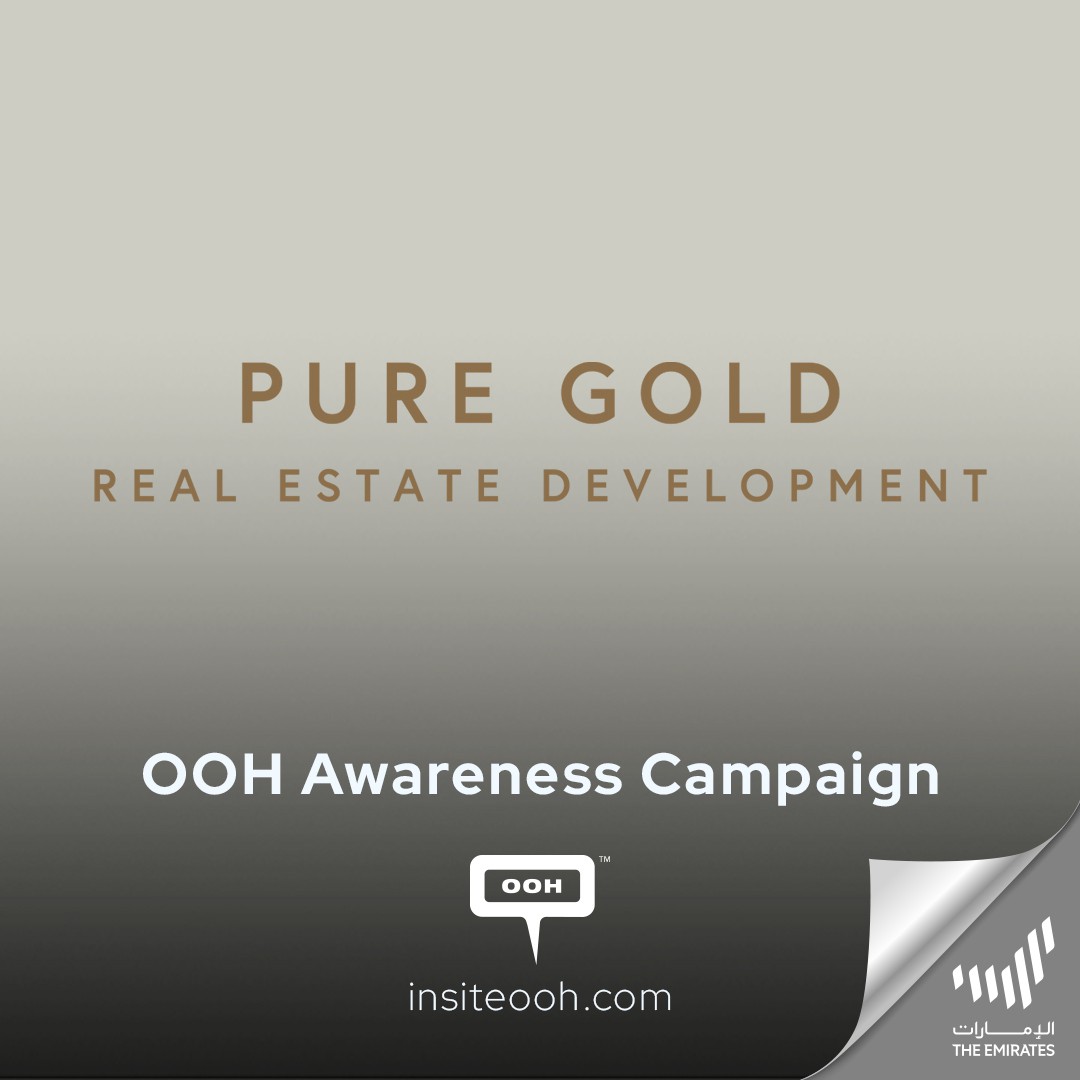 Pure Gold Real Estate Launches its First OOH for Upper House Project In Al Furjan