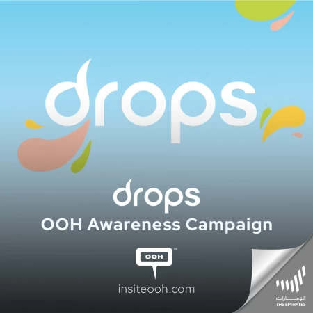 ‘Drops’ Ensures Its Customers an Unbeatable Online Shopping Experience Like No Other via UAE’s OOH