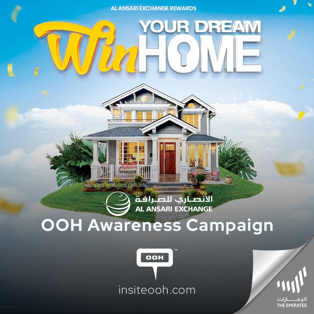 Win Your Dream Home or Many More Now with Al Ansari Exchange Rewards Showcased on Dubai’s Billboards